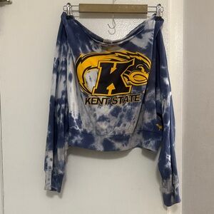 Kent State Tie-Dye Sweatshirt by Pink